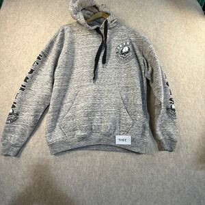 Pacific & Co Sturgis 85th Anniversary Motorcycle Rally Hoodie Gray Mens Medium